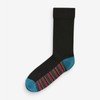 NEXT Men's Black Socks - Comfortable Men's Cotton Rich Socks,