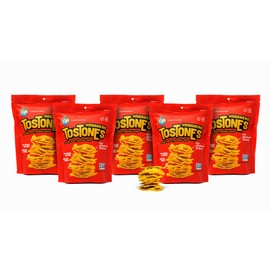 Prime Planet Plantain Chips - All Natural Habanero Flavored Tostones / Patacones in a Re-Sealable Bag - Certified Non GMO - Gluten Free - 3.53 Oz per Unit - 5 Pack