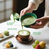 Qxeutm Matcha Set of 7 Premium Matcha Tea Set with