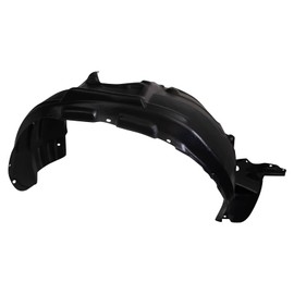 TRQ TRQ Front Right Inner Fender Liner Black Passenger Side Compatible with 2010-2013 Lexus RX350 2010-2012 RX450h LX1249110