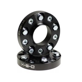 DSX 25mm Wheel Adapters Set 5x112 to 5x100 for VW GOLF JETTA MK5 MK6 MK7 57.1 +BOLTS