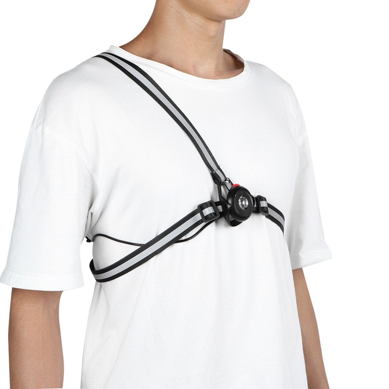 Outdoor Night Running Lights LED Chest Back Warning Light for