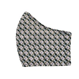 Liberty Tana Lawn Face Mask With Built in Filter. Sebastian Geometric. 3 Layers, Washable. Handmade in UK