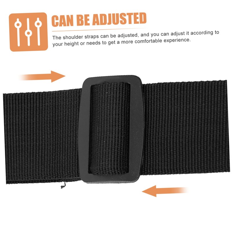 Kisangel 1pc Adjustable Ski Board Carrying Strap Portable Snowboard for