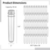50 PCS Test Tubes, 45 ML Test Tubes with Aluminum
