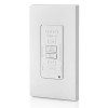 Leviton White SmartlockPro AFCI Blank Face Outlet 20 Amp 125