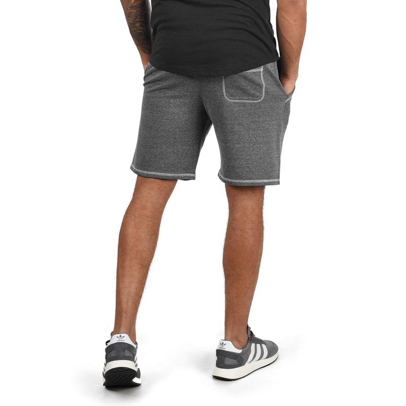 Solid Toljan Men's Sweat Shorts with Mottled and Cord Regular
