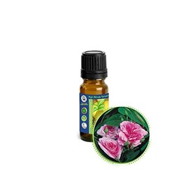 10ml (1/3oz) Rose Otto - Rose Petal Essential Oil (Bulgarian Damascus Rosa Damascena) - Pure, Undiluted, Uncut, Steam-Distilled, Solidifies