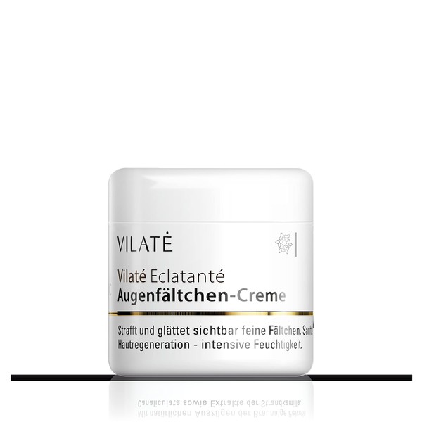 Vilate Anti-Age Eye Care (15 ml), Firming Eye Wrinkle Cream, Works Against Eye Shadow and Swelling, Unique Combination of Active Ingredients with Instant Effect