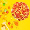 Peach Rings Gummies, Sour and Sweet Chewy Candy, 1-Pound Bag