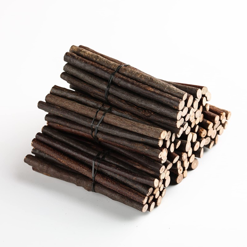 LAZACA Wooden Sticks Crafts Twigs for Crafting Natural Wood Unfinished