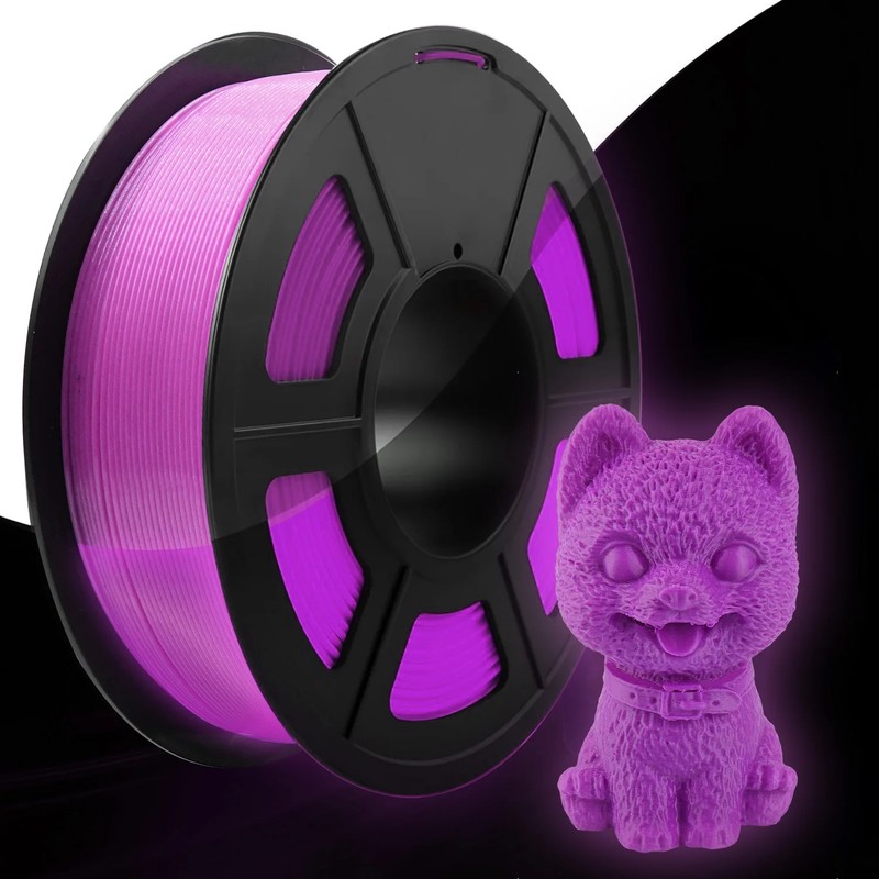 Glow in the Dark PLA Filament for FDM 3D Printing