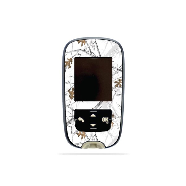 MightySkins Skin Compatible with Accu-Chek Guide - Conceal Snow |