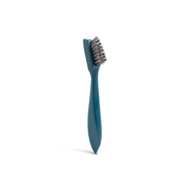 Full Circle Clean Ocean Small Grout Brush, Tough Bristles, Cleans Crevices, Sustainably Made 100% from Recycled Ghost Fishing Nets, Safe for Nonstick