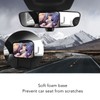 Automotive Interior Baby Mirror Free Rotation Adjust Strap Car Interior