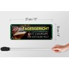 Femer Tin Sign with German Text 27 x 10 cm