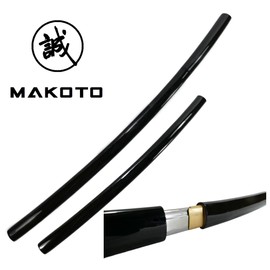 MAKOTO Handmade Japanese Shirasaya Samurai Katana Sword Sharp