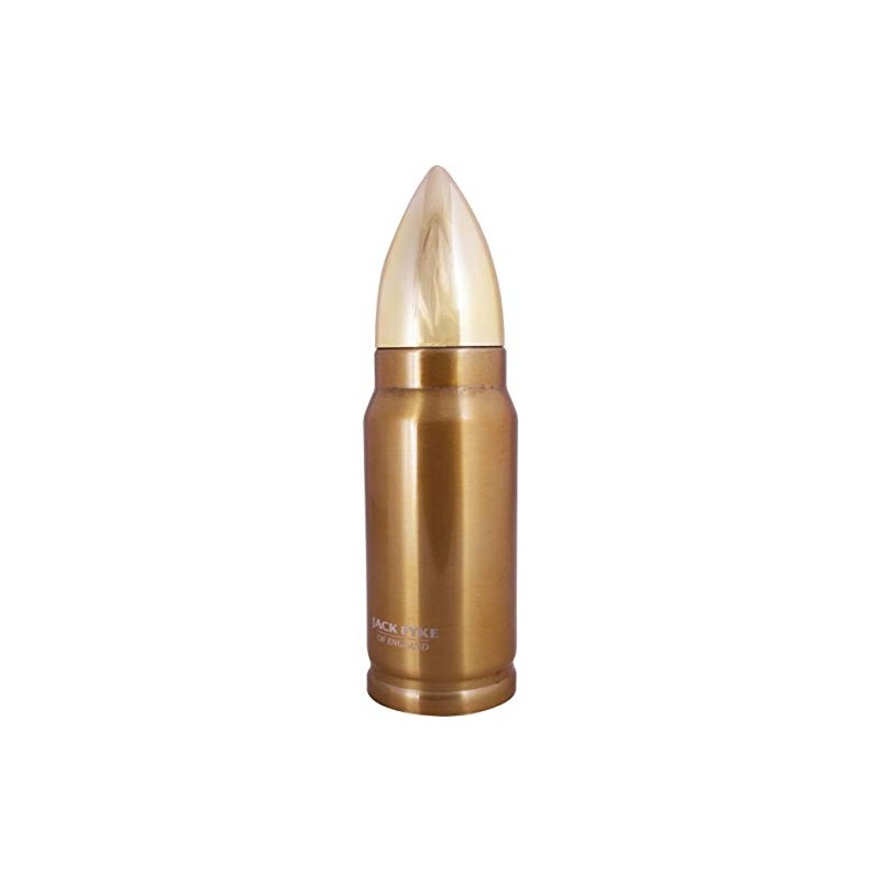 JACK PYKE Stainless Steel Bullet Flask 330ml or 11.2 fl.