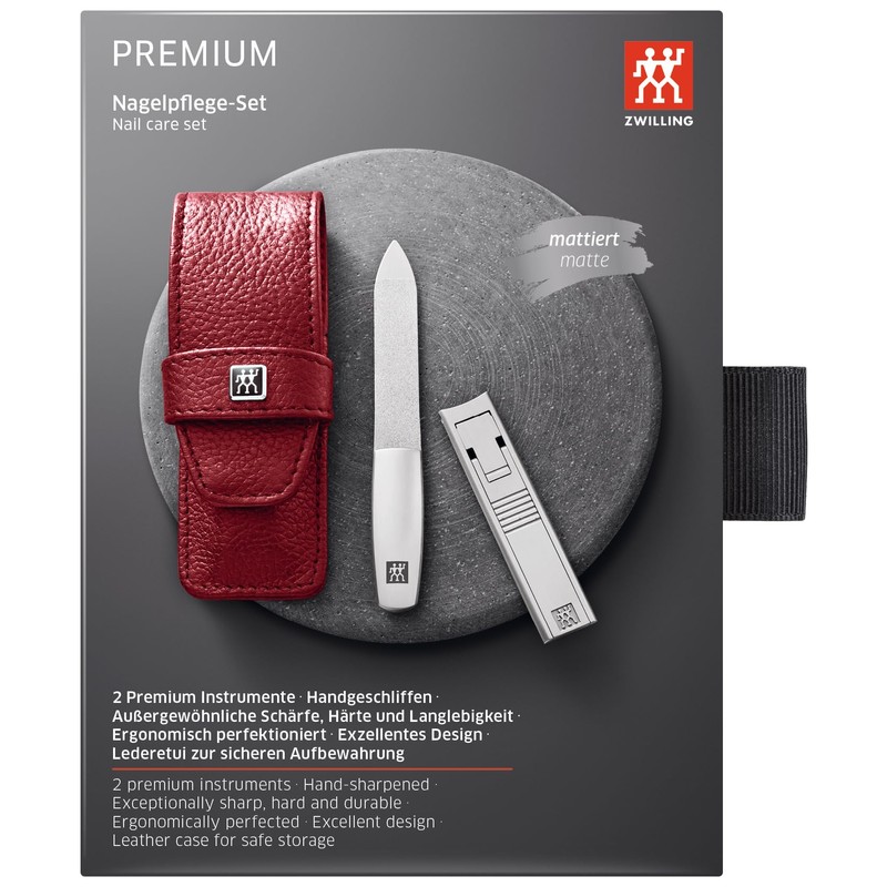 ZWILLING Manicure Nail Set 2-Piece Pedicure Care for Hands and