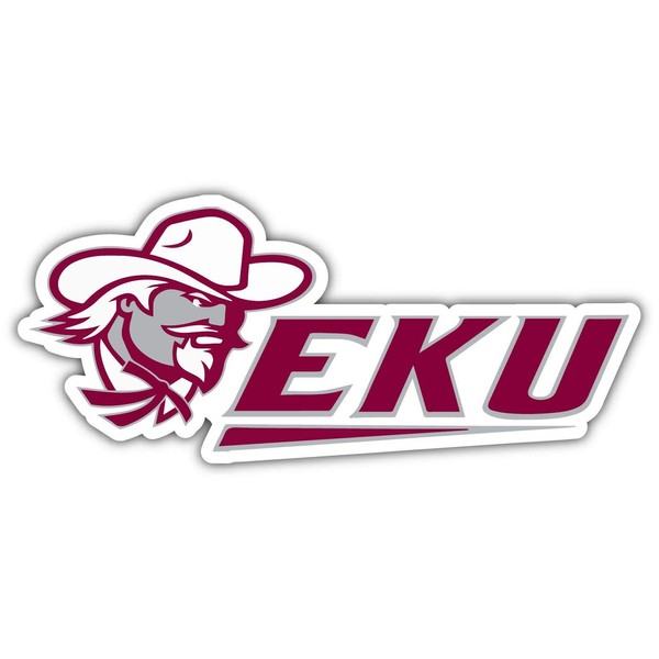 Decal Vinyl Sticker Eastern Kentucky Colonels College Durable for Bumpers,