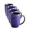 Rachael Ray Cucina Dinnerware 16-Piece Stoneware Dinnerware Set, Lavender Purple