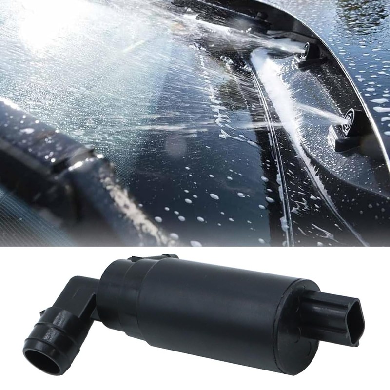 Ludom Black Single Outlet Front Windscreen Washer Jet Pump 85330-05030,