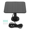 Solar Panel for Security Camera, 12W 6V Portable Solar Charger