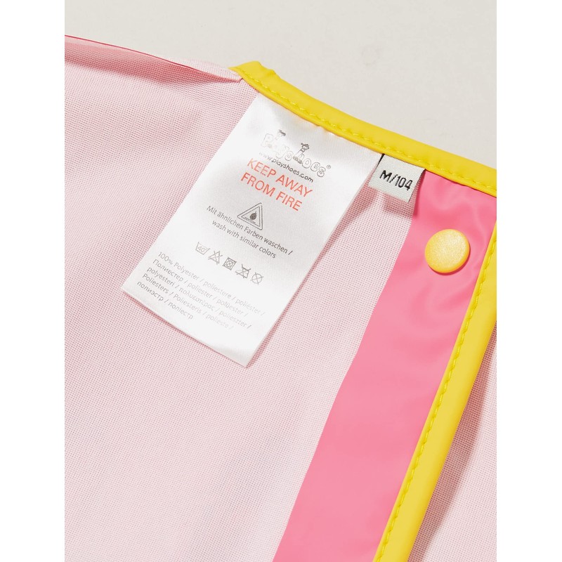 Playshoes Long Sleeve Painting Apron Girl's Vests Pink Medium