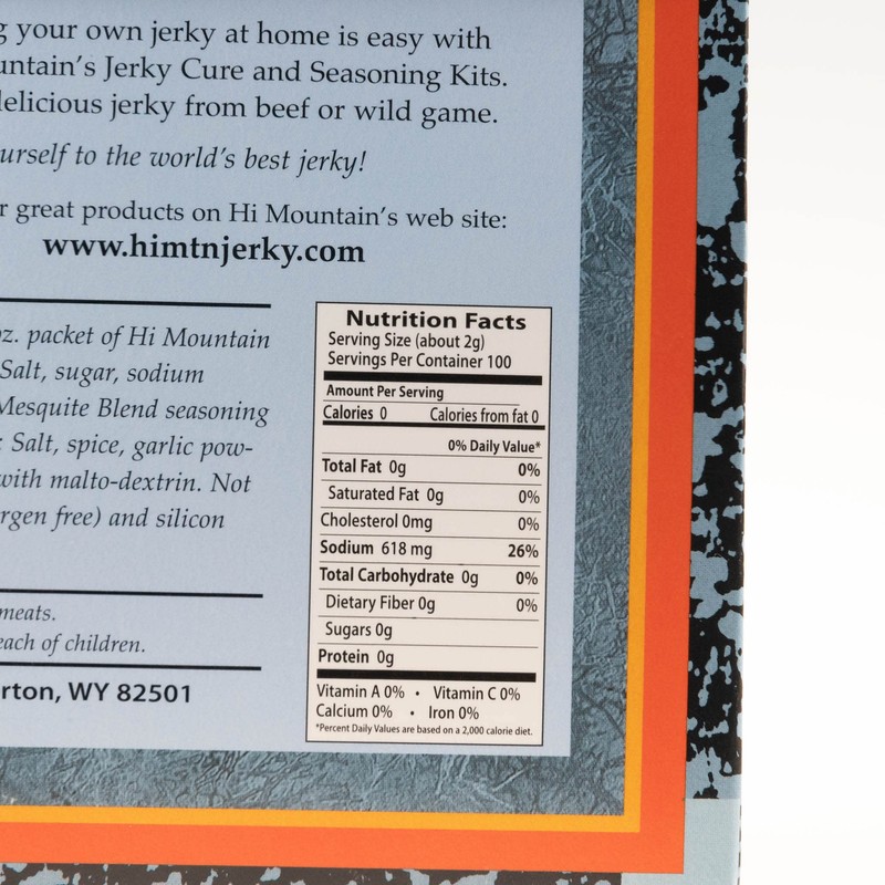 Hi Mountain Jerky Seasoning and Cure Kit | MESQUITE BLEND