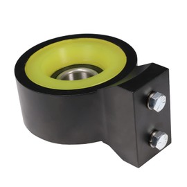 Heavy Duty Aluminum Poly Drive Shaft Carrier Bearing Replacement for Chevy Impala 1958-1964,Chevy GMC Truck 1963-1972 Heavy Duty Aluminum Poly Black