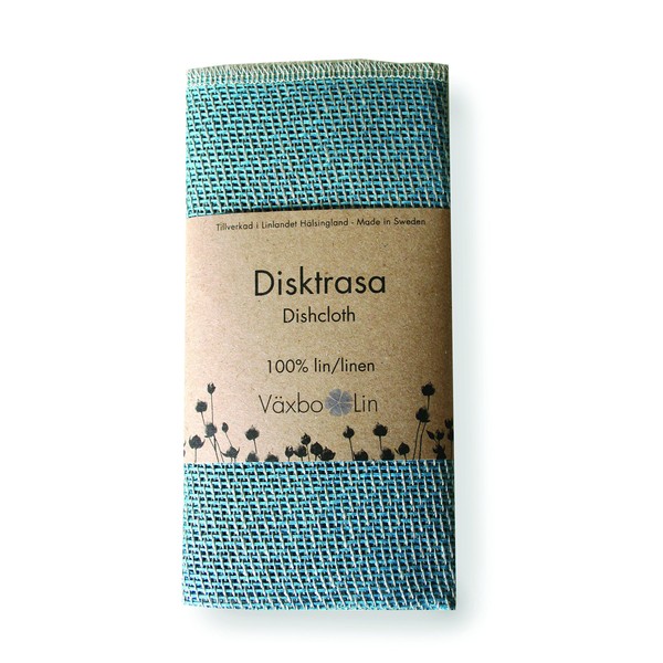 Vaxbo Lin 100% Linen DISKTRASA Dishcloth | Made in Sweden