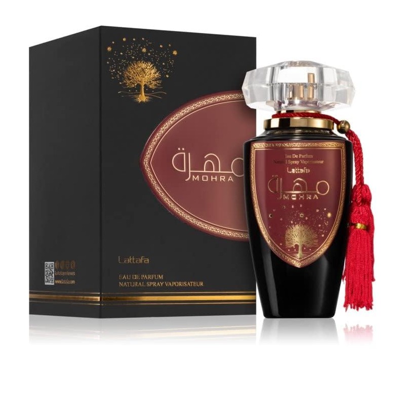 LATTAFA MOHRA 3.4 EAU DE PARFUM SPRAY FOR MEN