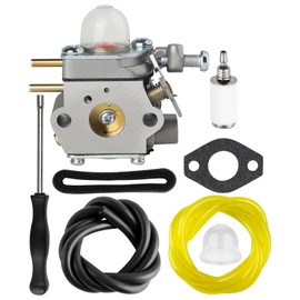 WS2200 Carburetor for Craftsman WC2200 WC210 WS210 25cc 27cc String Trimmer Troy Bilt TB21EC TB22 TB22EC TB32EC Carburetor Replace 753-06190 Tune Up Kit