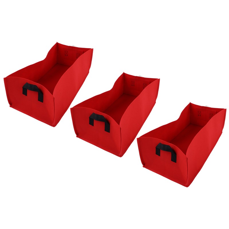 3PCS Thicken Non Woven Vegetable Planting Seedling Grow Bags Garden