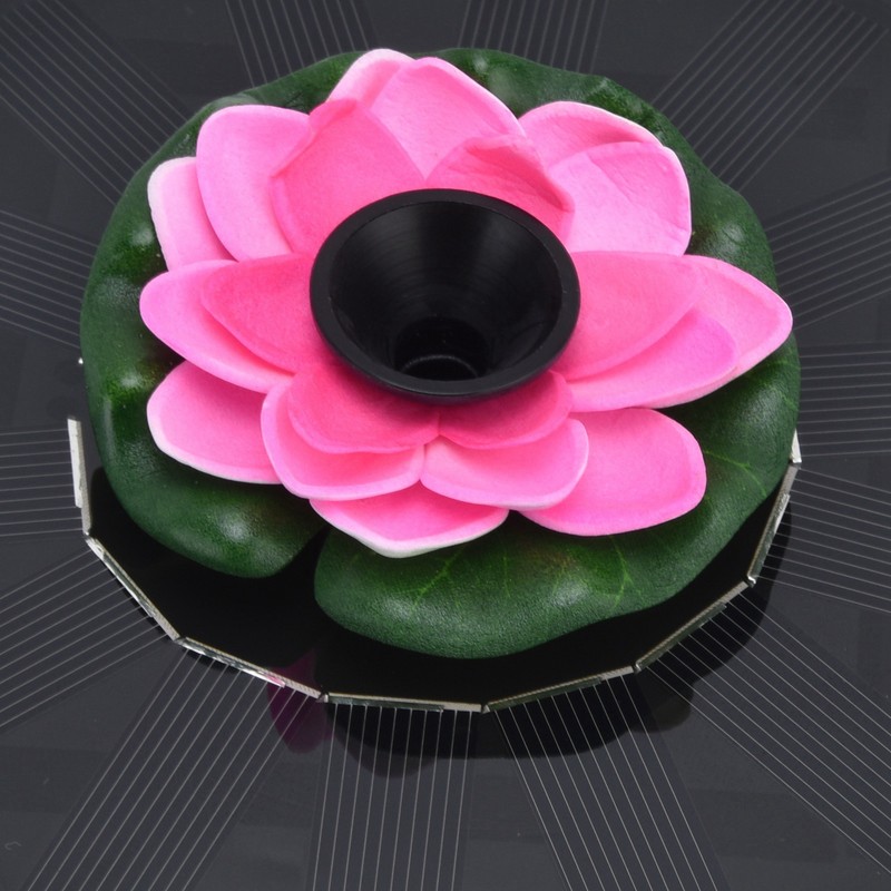 Lotus Solar Fountain Water Pump Floating Mini Solar Powered Water