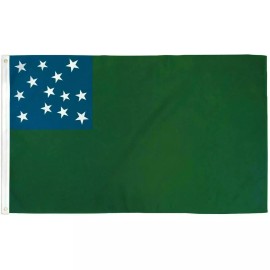 Premium Flags Green Mountain Boys Polyester 3x5 Foot Flag Revolutionary War Vermont Militia