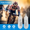 AXEN 250ml Soft Flask TPU Foldable Running Hydration Flask, Soft