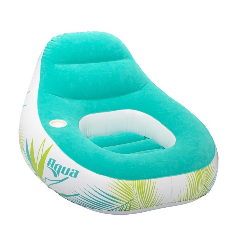 Aqua Leisure Elevated Swimming Pool Chair Float Oversized Backrest Lake