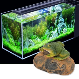 Hztyyier Toad Figurine Realistic Toad Figurine Lawn Garden Courtyard Ornaments Art Resin Decoration Animal Sculpture