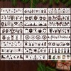 SRIZIAN 24pcs Christmas Painting Stencils for Crafts Reusable