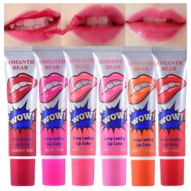 Labial Tinta Indeleble Larga Duración Peel Off Lip Gloss F Color Sweet Orange