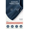 ODODOS Seamless One Shoulder Sports Bra for Women Ribbed Asymmetrical