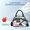 TOURIT Stadium Approved Clear Lunch Bag Transparent Bag with Adjustable