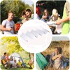 Pack of 10 foldable aluminium wind protection, aluminium wind protection,
