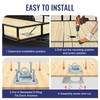 Lanbos Recessed D-Ring Tie Down Anchors, 6,000 lb Capacity Heavy