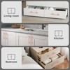 EZRENOVA 10 Pack Rose Gold Cabinet Handles and Knobs -