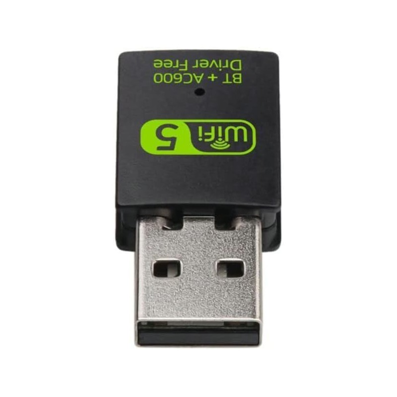 Bluetooth Dongle, WLAN USB Stick 600Mbps USB WiFi Bluetooth Adapter