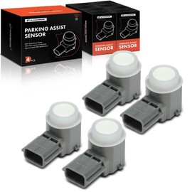 A-Premium 4-PC Reverse Backup Parking Assist Sensor Compatible with Select Infiniti & Nissan Models - Altima 2013-2018, Maxima 2016-2023, QX60 2017, QX80 2015-2017, Q70 2015, Q70L 2015