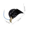 Mikinona Motorcycle Atv Electric Horn Round Speaker for Scooters Safety