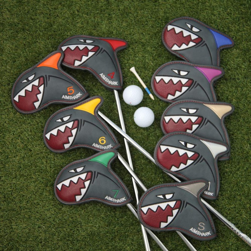 AIMSHARK Coloring Golf Iron Covers / Set of 9 /